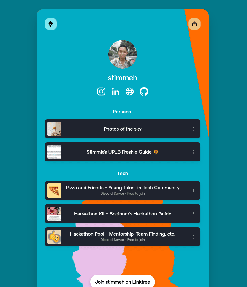 Screenshot of version 0.1