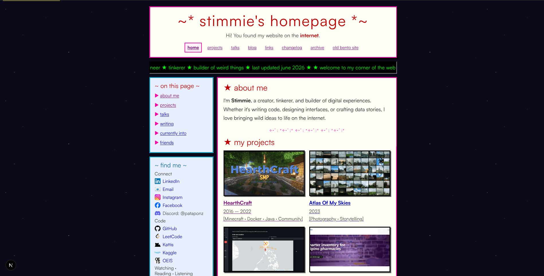 Screenshot of version 3.0