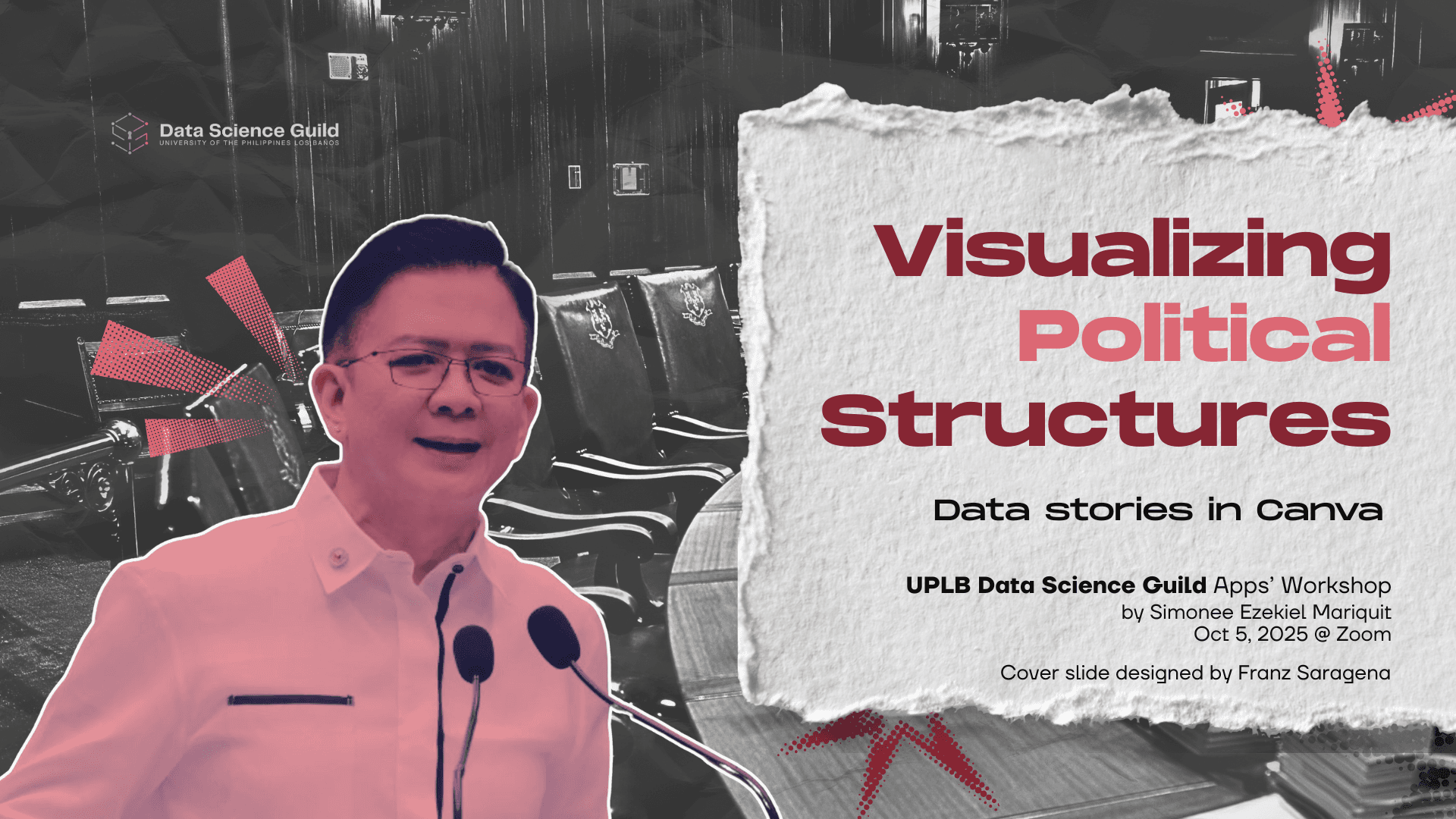 Slide from UPLB DSG Applicants' Workshop - Data Storytelling with Canva