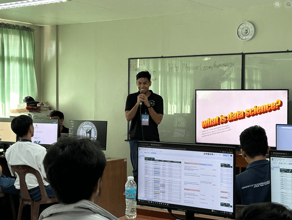 UPLB DSG x UPRHS CodeIT Workshop Day 1 - What is Data Science?