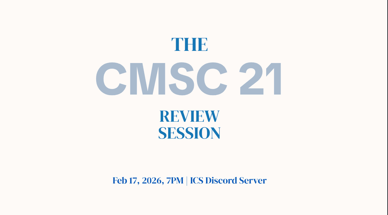 Photo from CMSC 21 Mock Review