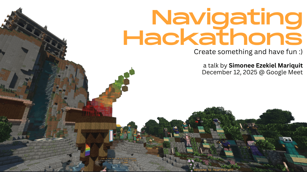 Photo from Navigating Hackathons